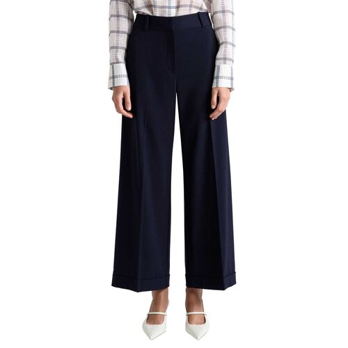 Cue Stretch Suiting Cuffed Cropped Pant